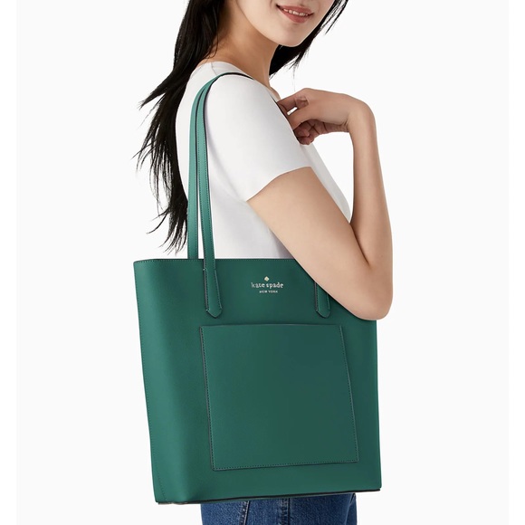 kate spade Handbags - kate ♠️ spade Daily Tote in Deep Jade